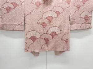 アンティーク　本総絞り　青海波模様絵羽織